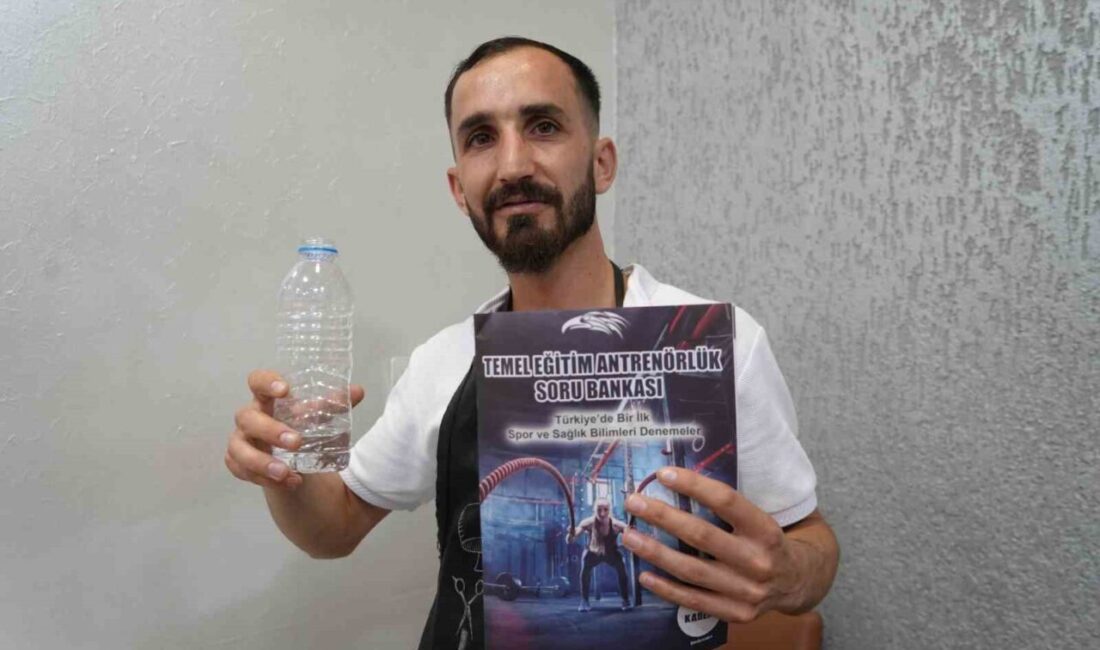 Bayburt’ta berberlik yaparak geçimini sağlayan Yalçın Akdeniz, daha önce 4