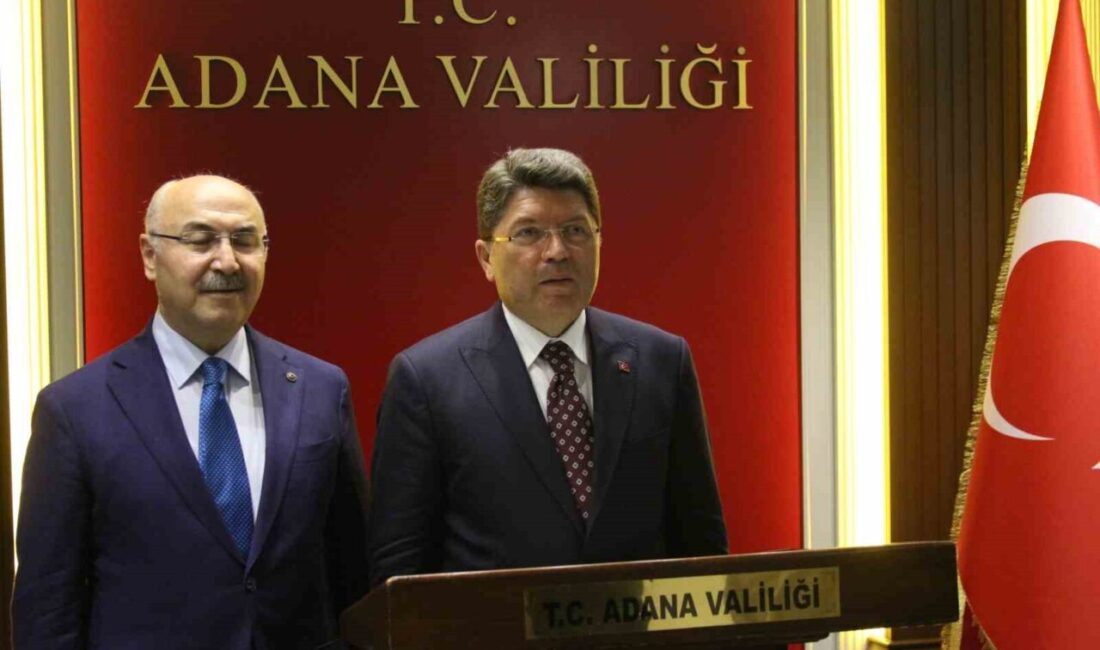 Adalet Bakanı Yılmaz Tunç, “Adana’ya 70 odalı hakim evi kazandırabiliriz.