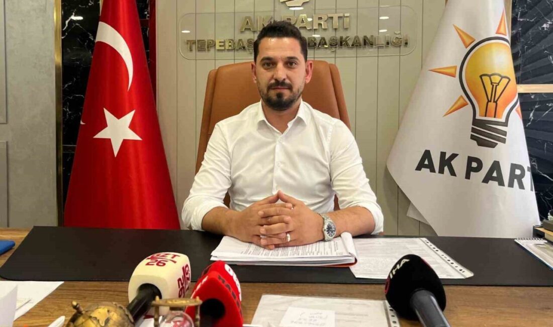 AK Parti Tepebaşı İlçe Başkanı Muhammed Ali Kaya, Tepebaşı Belediyesi’nin