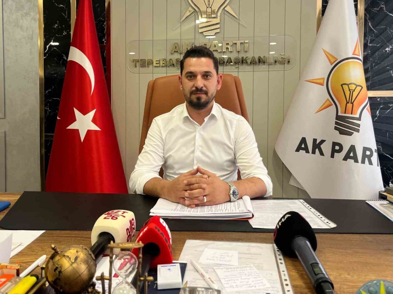 AK Parti Tepebaşı İlçe Başkanı Muhammed Ali Kaya, Tepebaşı Belediyesi’nin