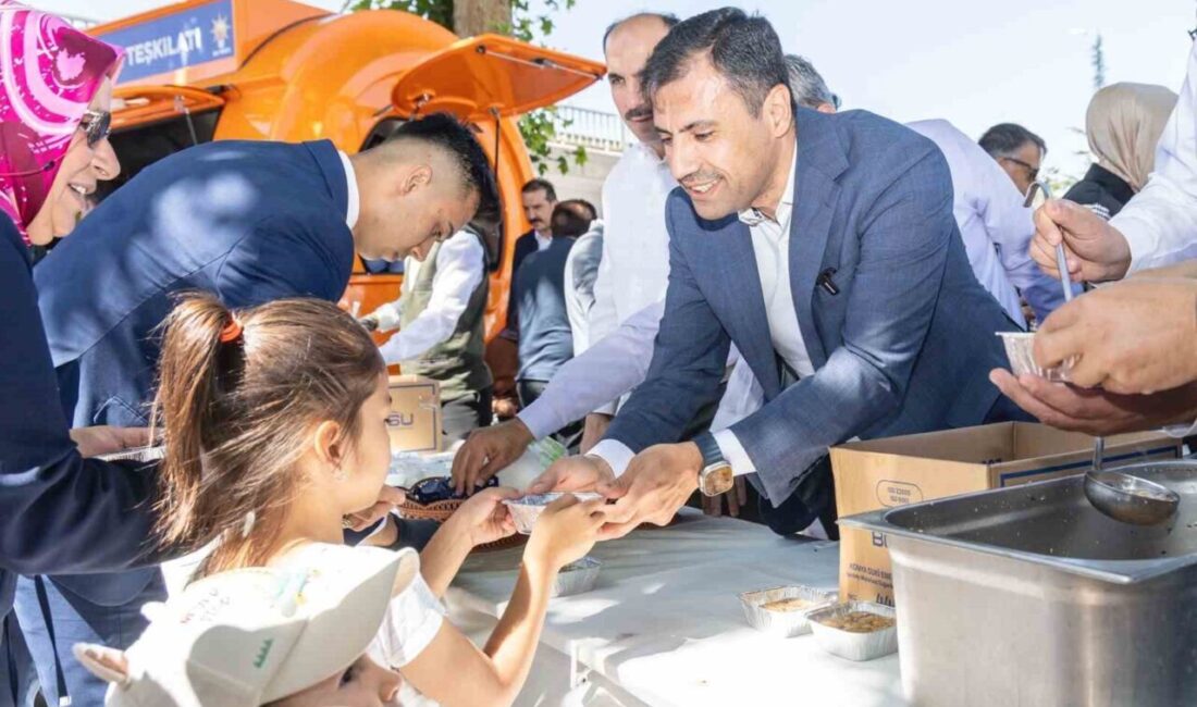 AK Parti Konya İl Başkanlığı, Muharrem ayı vesilesiyle düzenlenen aşure