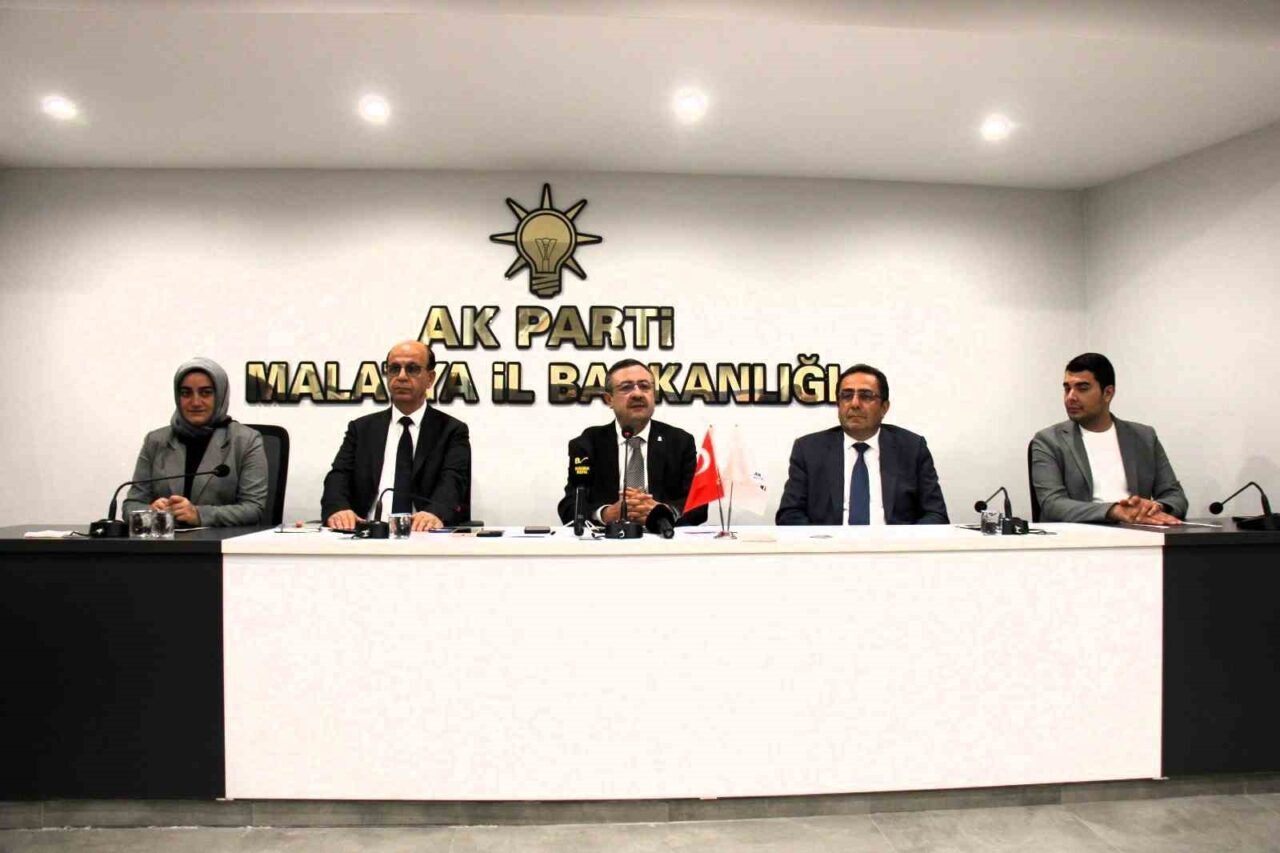 AK Parti Malatya İl Başkanı Ali Bakan, “Terörsüz Türkiye” temalı
