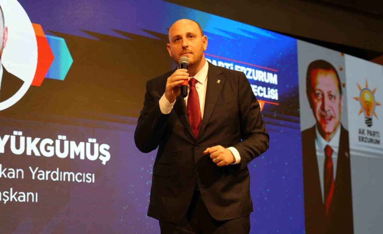 AK Parti Erzurum İl Danışma Meclisi Toplantısı’nda konuşan AK Parti
