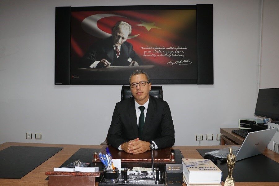 Erzincan Fevzipaşa Vergi Dairesi Müdürlüğünü yaklaşık 4 yıldır sürdüren Alaattin