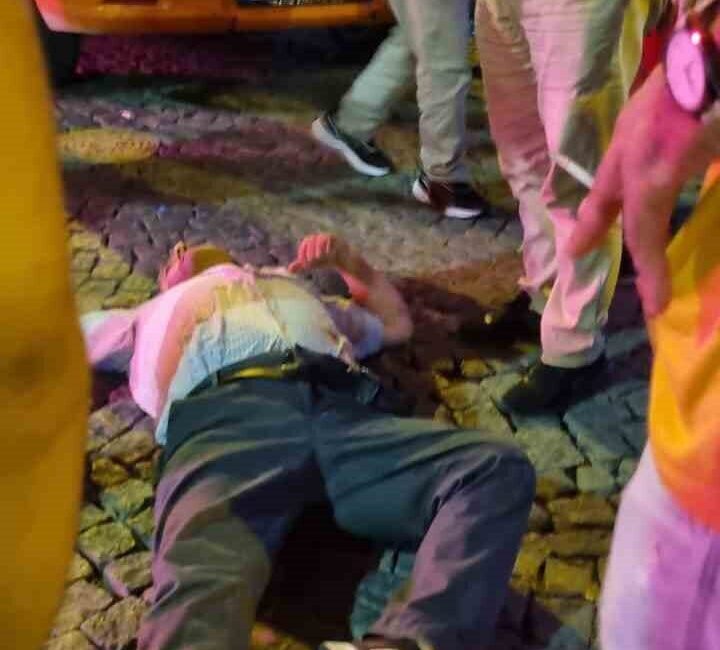 Giresun’un Atatürk Meydanı’nda C.S. ile yeğeni Z.S. arasında çıkan tartışma