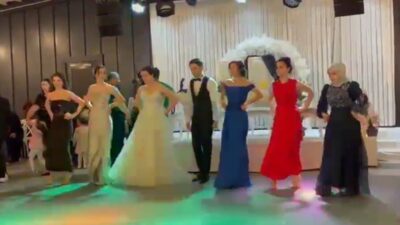 Trabzon, kültürlerarası renkli bir düğüne ev sahipliği yaptı. Araklılı Ersin