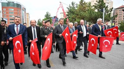 Mustafa Kemal Atatürk’ün Erzurum’a gelişinin 106. yıl dönümü dolayısıyla kentte
