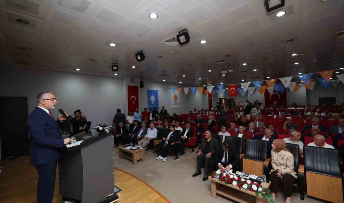 Çalışma ve Sosyal Güvenlik Bakanı Prof. Dr. Vedat Işıkhan, çeşitli