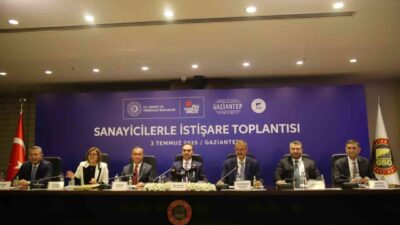 Sanayi ve Teknoloji Bakanı M. Fatih Kacır, Gaziantep Sanayi Odası