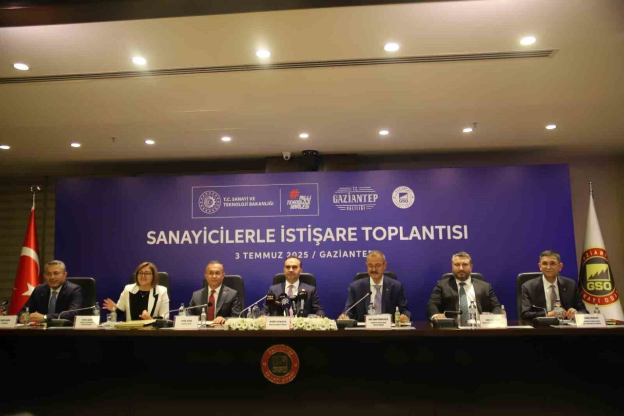 Sanayi ve Teknoloji Bakanı M. Fatih Kacır, Gaziantep Sanayi Odası