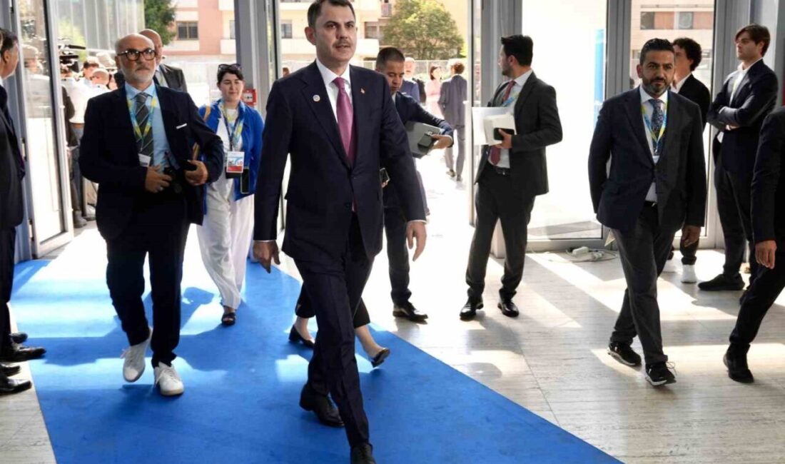 Çevre, Şehircilik ve İklim Değişikliği Bakanı Murat Kurum, Türkiye’yi temsilen