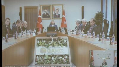 İçişleri Bakanı Ali Yerlikaya’nın başkanlığında Bayburt Valisi ve protokolü 81