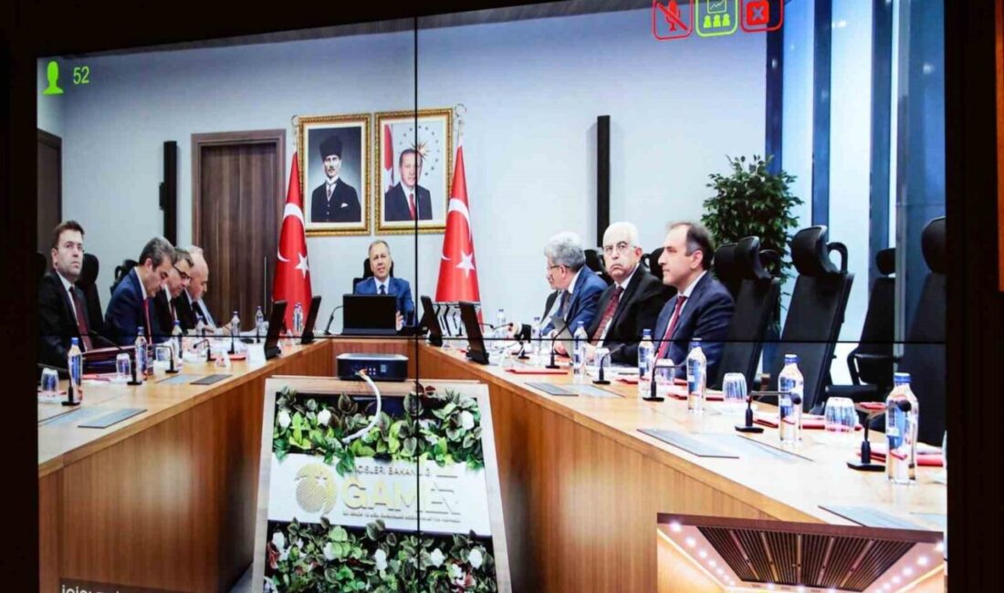 İçişleri Bakanı Ali Yerlikaya’nın başkanlığında Erzincan Valisi ve protokolü 81