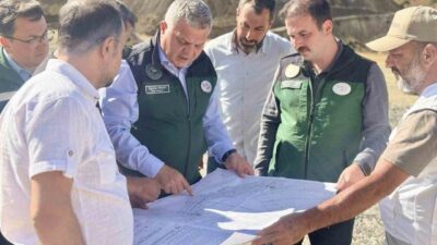 Erzincan Ballı Barajında geri sayım başladı. Gövde dolgusu ve dolusavak