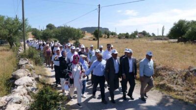 Han İlçesi’ne ziyarette bulunan AK Parti Eskişehir İl Başkanı Gürhan