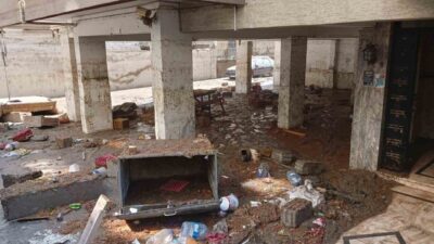 Ankara’da dün akşam etkili olan sağanak yağış nedeniyle oluşan selin