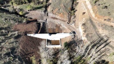 Bayburt’un Aydıntepe ilçesine bağlı Alaca köyünde bulunan Biçinlik Deresi ve