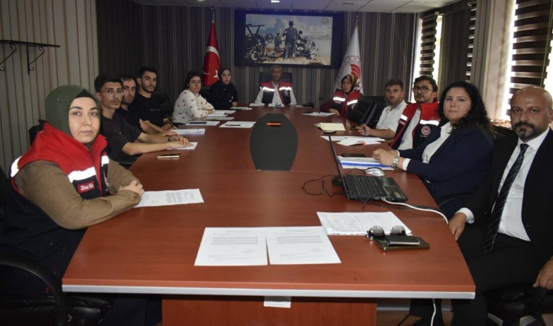 2025 yılı ’Genel Tarım Sayımı’ kapsamında Bayburt’ta eğitim düzenlendi. Tarım