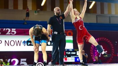 Trabzon Büyükşehir Belediyespor Kulübü sporcusu Beyzanur Akkuş, İtalya’nın Caorle kentinde