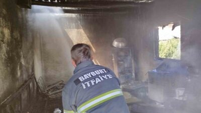 Bayburt’un Aydıntepe ilçesine bağlı Çiğdemlik köyündeki bir tandır evinde çıkan