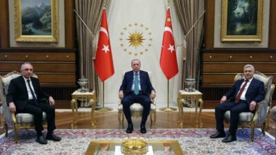 Cumhurbaşkanı Recep Tayyip Erdoğan, Azerbaycan Cumhuriyeti Başsavcısı Kamran Aliyev’i Cumhurbaşkanlığı