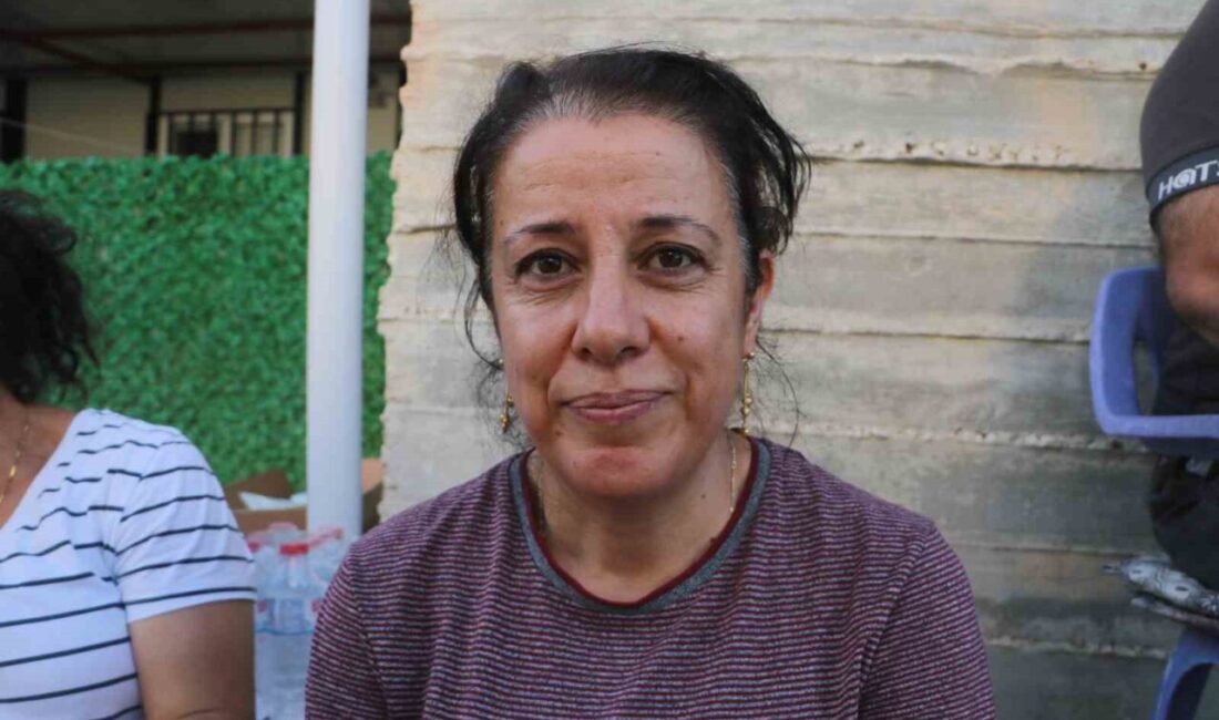 Hatay’da depremde evi yıkılan Serap Köse, alevler yuvasına metreler kala