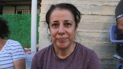 Hatay’da depremde evi yıkılan Serap Köse, alevler yuvasına metreler kala