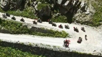 Trabzon ile Bayburt arasındaki 3 bin 500 metre yükseklikte yer