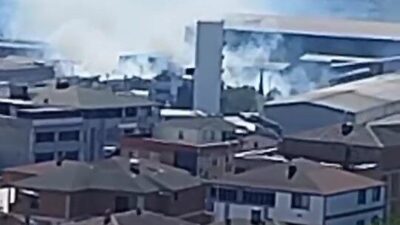 Kocaeli’nin Dilovası ilçesinde bulunan Diler Demir Çelik Fabrikası’nda meydana gelen