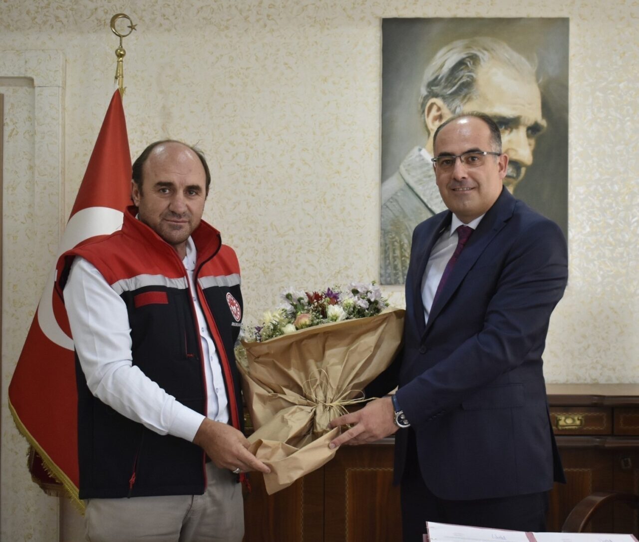 Bayburt İl Tarım ve Orman Müdürlüğünde görev değişimi gerçekleşti. Bir