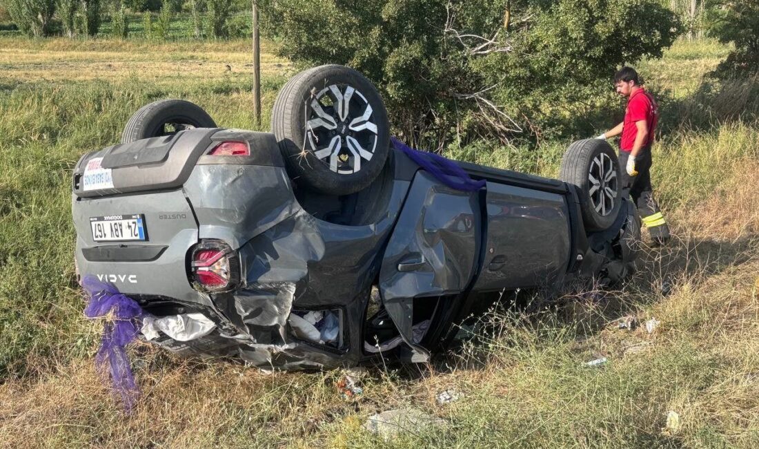 Elazığ’dan nişan töreninden dönen bir otomobilin dün Erzincan-Erzurum kara yolu