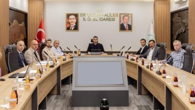 Erzincan İl Encümen toplantısı, Vali Yardımcısı ve İl Özel İdaresi