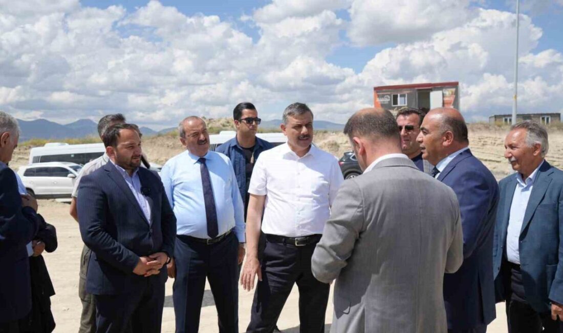 Erzurum Merkez II. Organize Sanayi Bölgesi’nde bir yandan inşaatlar devam