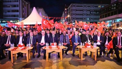 15 Temmuz Demokrasi ve Milli Birlik Günü dolayısıyla Erzurum’da düzenlenen