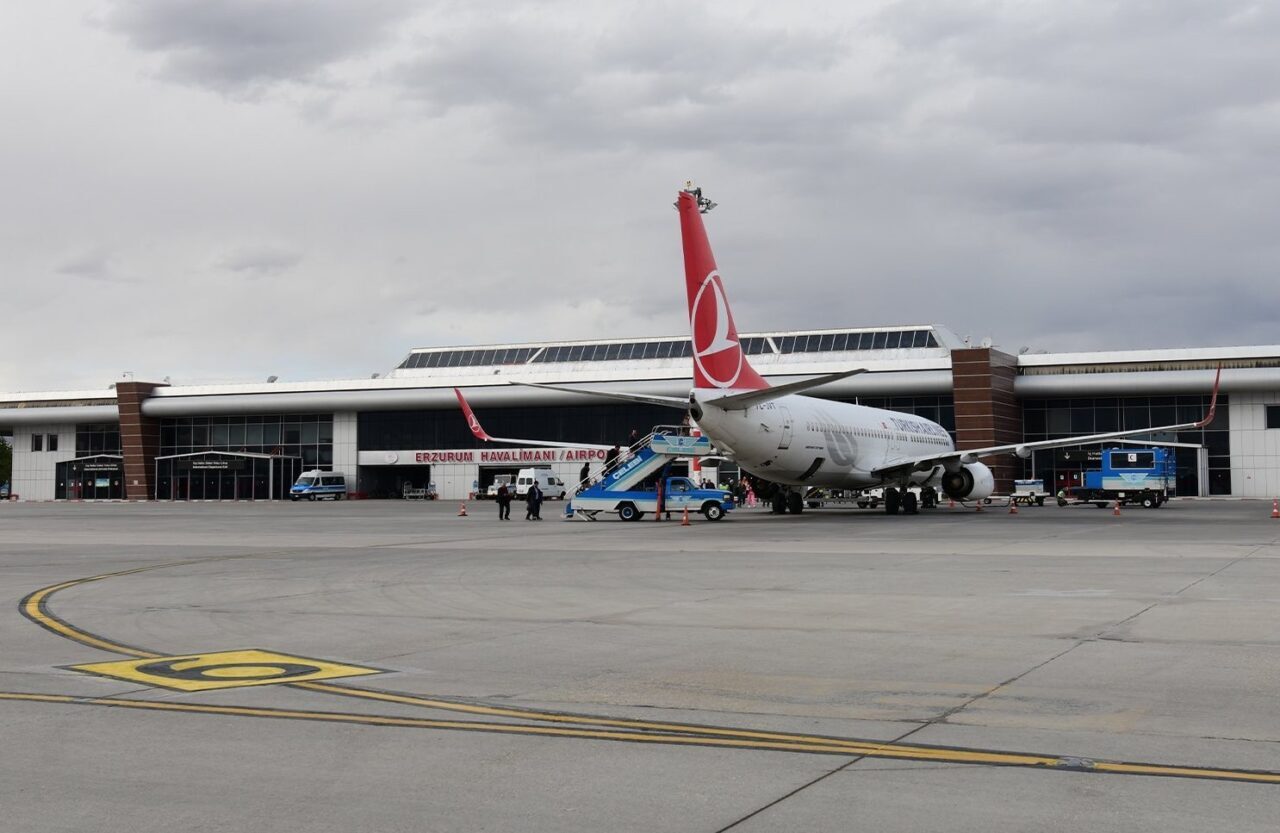 Devlet Hava Meydanları İşletmesi (DHMİ) rakamlarına göre, Erzurum Hava Limanı’ndan