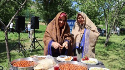 Erzurum’un Tortum ilçesinde bu yıl ilki düzenlenen Kaysefe Festivali, Türkiye’nin
