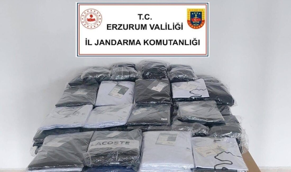 Erzurum’da kaçakçılara operasyon Jandarma ekipleri Erzurum’da piyasa değeri 1 milyon 150 bin olan