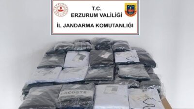 Jandarma ekipleri Erzurum’da piyasa değeri 1 milyon 150 bin olan