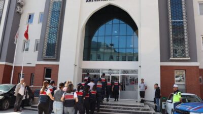 Artvin merkezli yürütülen FETÖ soruşturmasında, örgütün güncel yapılanmasına yönelik 5