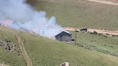 Giresun’da yayladaki bir evde çıkan yangın ekiplerin müdahalesiyle söndürüldü. Giresun’un