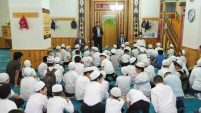 Erzincan’da Şemseddin Uçar Camii bünyesinde yürütülen Hafızlık Temel Eğitimi Programı