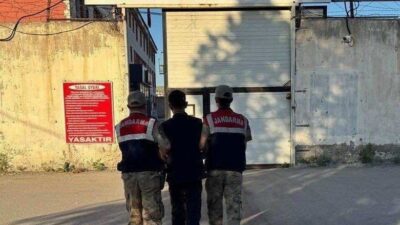Erzurum’da jandarma ekipleri hakkında yakalama kararı olan şahsı ceza infaz