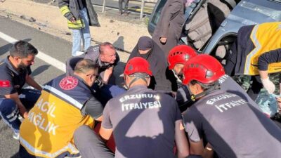 Erzurum-Pasinler yolu üzerinde meydana gelen trafik kazasında 5 kişi yaralandı.