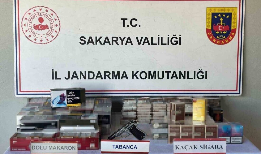 Sakarya’nın Erenler ilçesinde jandarma ekiplerince gerçekleştirilen kaçakçılık operasyonunda 1 şüpheli