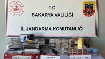 Sakarya’nın Erenler ilçesinde jandarma ekiplerince gerçekleştirilen kaçakçılık operasyonunda 1 şüpheli