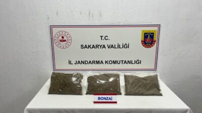 Sakarya’nın Adapazarı ilçesine jandarma ekiplerince yapılan uyuşturucu operasyonunda 64 yaşındaki