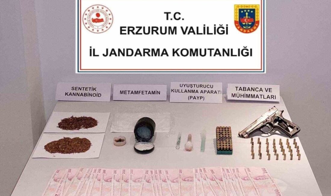 Erzurum İl Jandarma Komutanlığına bağlı Horasan ve Yakutiye İlçe Jandarma