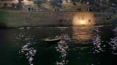 Kocaeli’nin Darıca ilçesinde kano ile denize açılan ve alabora olması