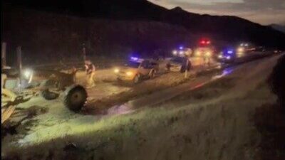 Kars’ta etkili olan sağanağın yol açtığı sel nedeniyle Kars-Kağızman-Ağrı karayolu