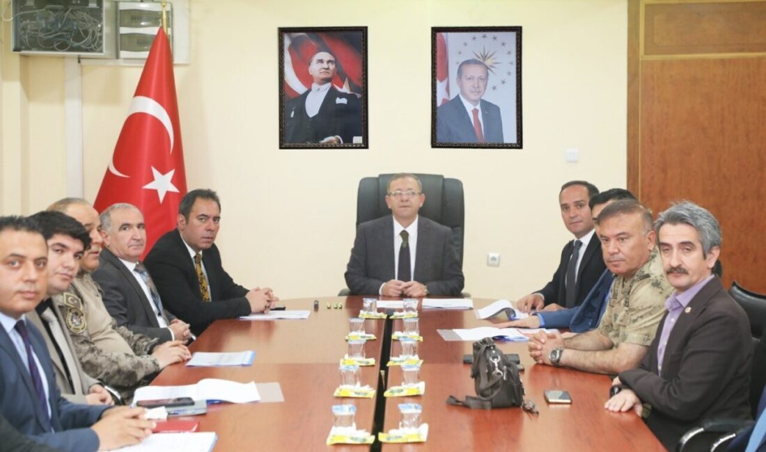 Kars Vali Ziya Polat’ın başkanlığında “Bağımlılıkla Mücadele İl Koordinasyon Kurulu